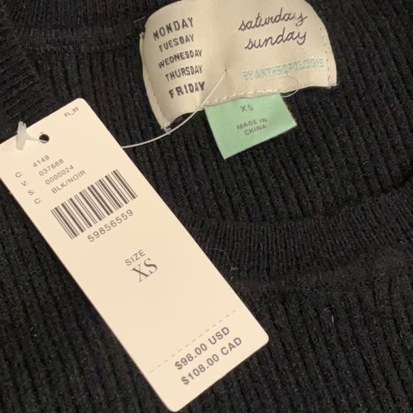 NWT Anthropologie Parvati Lightweight Sweater MIDI Dress - Picture 9 of 9